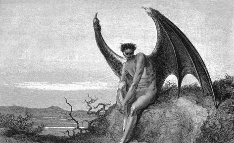 Some think the Devil can be found in the Hebrew Bible. Are they right? 천사와 악마, The Satanic Bible, The Fallen Angel, Twitter Header Pictures, Gustave Dore, رعب نفسي, Header Pictures, Ancient Origins, Fallen Angel