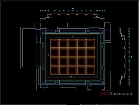 32.Free Autocad Ceiling Detail Mathematical Logic, Busy Busy, Ceiling Detail, Wooden Ceilings, Autocad Drawing, False Ceiling, Autocad, Interior Spaces, Logic