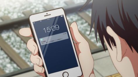 anime hand holding phone - Google Search Anime Character Holding Phone, Looking At Phone Drawing Reference, Anime Looking At Phone, Checking Phone Pose, Anime Hand Holding Phone, Holding Phone Pose Drawing, Holding Cellphone Drawing Reference, Phone Holding Reference, Person Holding Phone Drawing Reference