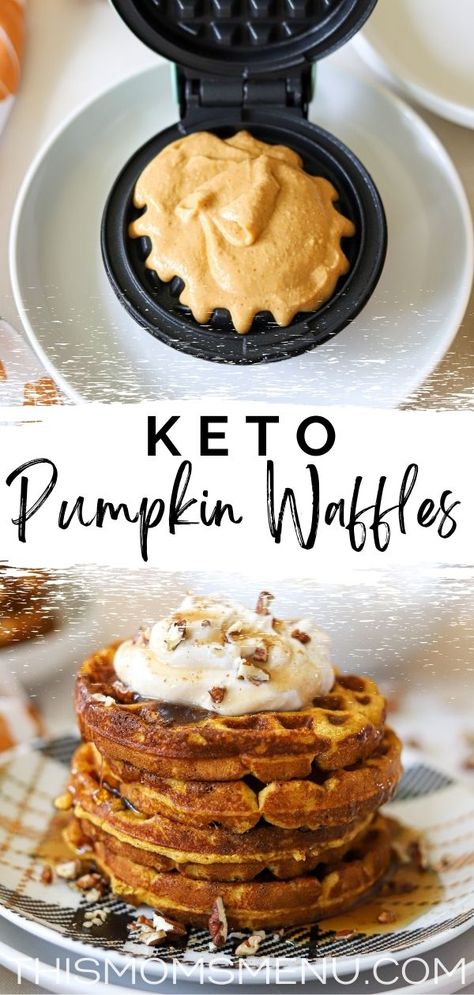 Keto Pumpkin Waffles, Sweet Chaffles, Chaffles Recipe, Basic Keto, Pumpkin Waffles Recipe, Homemade Pumpkin Pie Spice, Pumpkin Spice Waffles, Keto Chaffles, Keto Recipes Breakfast