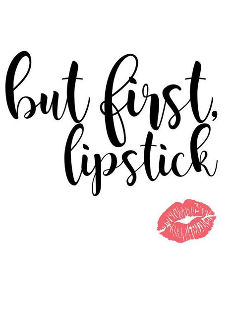 but first lipstick Typography Wall Art Print Quote,  #art #Lipstick #Print #Quote #Typography #wall Check more at http://www.lipinjections.lipinjectionscost.com/but-first-lipstick-typography-wall-art-print-quote/ Lipstick Typography, Colourpop Liquid Lipstick, Huda Beauty Lipstick, Kosmetyki Mary Kay, Lipstick Quotes, Colourpop Lipstick, Loreal Lipstick, Urban Decay Lipstick, Pillow Talk Lipstick