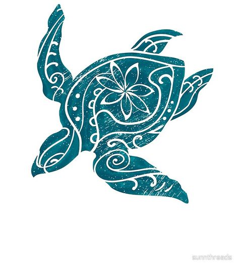 Vintage Hawaiian Tribal Turtle Hawaiian Mandala, Fiji Turtle Tattoo, Hawaiian Sea Turtle Tattoo, Hawaiian Drawing, Hawaiian Turtle Tattoos, Turtle Silhouette, Turtle Tattoo Designs, Turtle Drawing, Sea Turtle Art