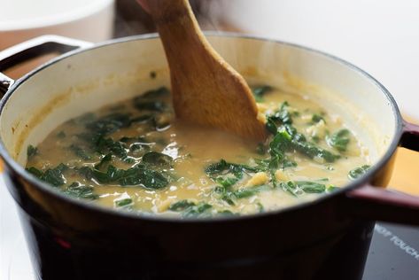 Bean And Kale Soup, Butter Bean Soup, Miso Recipe, Miso Butter, White Miso, Kale Soup, Zelda Breath Of The Wild, Butter Beans, Baking Bread