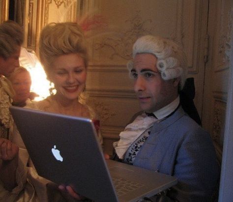 Marie Antoinette Behind The Scenes, Marie Antoinette Sofia Coppola, Marie Antoinette 2006, Sofia Coppola, Marie Antoinette, Sofia, Behind The Scenes, Houston, Laptop