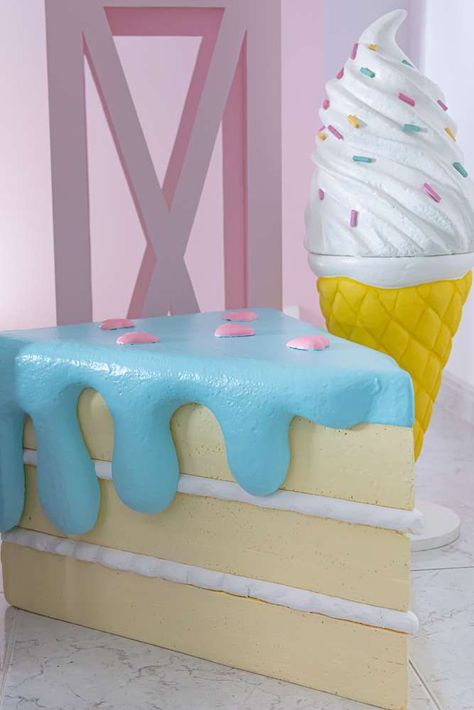 Candyland Birthday Party Ideas | Photo 7 of 27 | Catch My Party Pastel Candyland Birthday Party, Candyland Birthday Party Decorations, Candyland Backdrop, Candyland Birthday Party Ideas, Candyland Birthday Party, Sweet Props, Sweet Birthday Party, Candyland Theme, Candy Decorations Diy