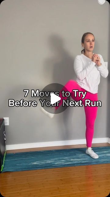 Lisa Mitro, Physical Therapist for Runners on Instagram: "Comment the word WARM UP ⬇️ and I’ll send you a free dynamic warm up follow along- perfect for before those cooler runs!

Your pre run routine should include fuel, maybe some foam rolling or rehab exercises, and a dynamic warm up.

The goal of the warm up is to keep your body moving to facilitate movement and the best way to do this is with dynamic movements where you are flowing through the motion ✅

This post is for all the runners who don’t have a go-to dynamic warm up- steal my moves and use the youtube vid for a follow along format" Run Routine, Leg Warm Up, Running Warm Up, Running Stretches, Rehab Exercises, Dynamic Warm Up, Running On Treadmill, Foam Rolling, Best Stretches