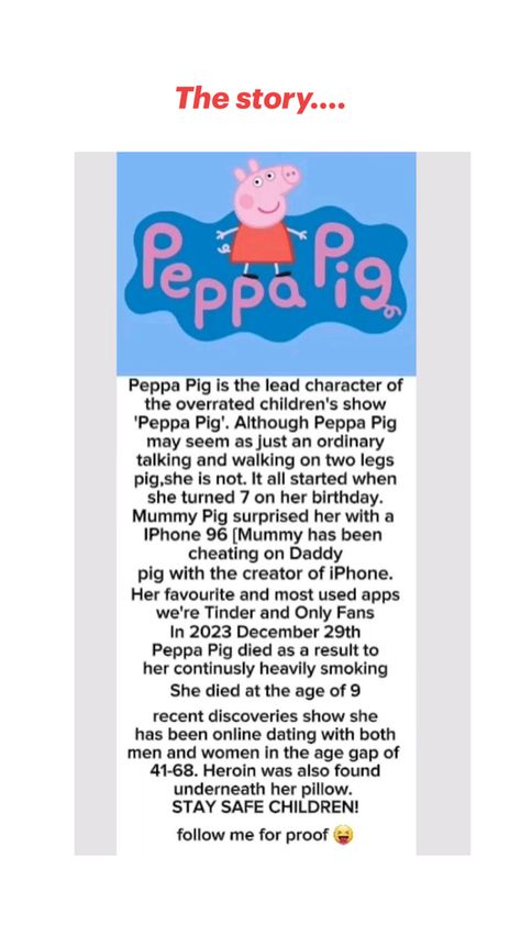 PEPPA pig story yall… Peppa Pig Story, Mummy Pig, Peppa Pig, The Creator, Turn Ons