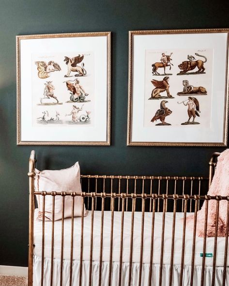 Nursery Design - Transitional - Nursery - Louisville - by Hallowed Home Interior Design | Houzz Name Above Crib, Transitional Nursery, Nursery Design, Home Interior, Cribs, Home Interior Design, Paint Colors, House Interior, Nursery