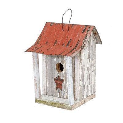 One Room Houses, Barn Birdhouse, Barn Birdhouses, Birdhouses Rustic, Rustic Birdhouse, Bird House Kits, Bird Aviary, Birdhouse Designs, Red Roof