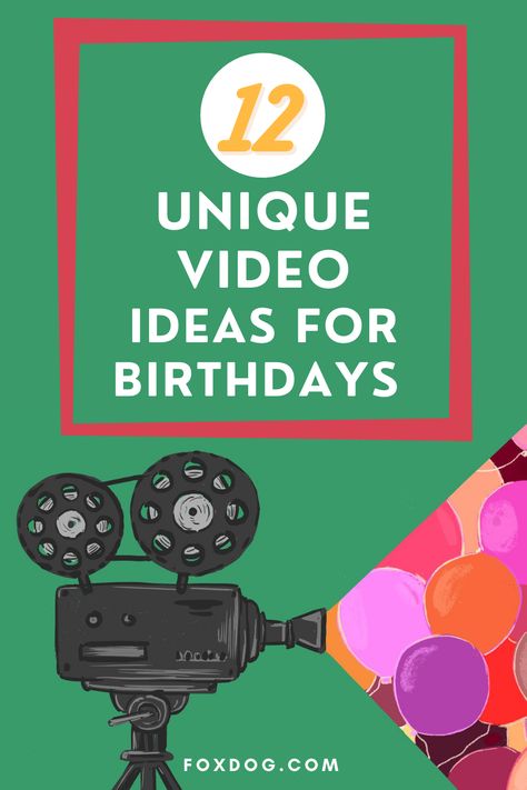 40th Birthday Video Message Ideas, Ideas For Birthday Videos, How To Make Birthday Video For Friend, Funny Birthday Video Ideas, Birthday Video Ideas For Husband, Video Greetings Ideas Birthday, Video Ideas For Birthday, Video For Birthday Ideas, Cute Birthday Videos