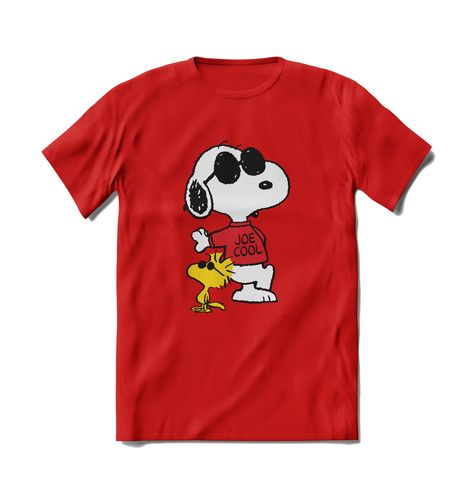 PRICES MAY VARY. 100% Cotton Imported Pull On closure Machine Wash ✔ FABRIC: 90% Polyester 10% Spandex | This cozy Snoopy shirt is machine wash & dry friendly! ✔ HIGH QUALITY: This Snoopy shirt is very durable and made to last. The images and designs are sublimated onto the fabric so they won’t crack, fade or peel over time. ✔ COMFORT: The silky smooth material delivers a soft comfortable lightweight feel while walking and is breathable. ✔ UNISEX STYLE FASHION: With universal sizing our shirts a Snoopy Clothes, Snoopy Joe Cool, Peanuts T Shirts, Universal Shirts, Snoopy Shirt, Snoopy T Shirt, Snoopy Images, Joe Cool, Vintage Trucker Hats