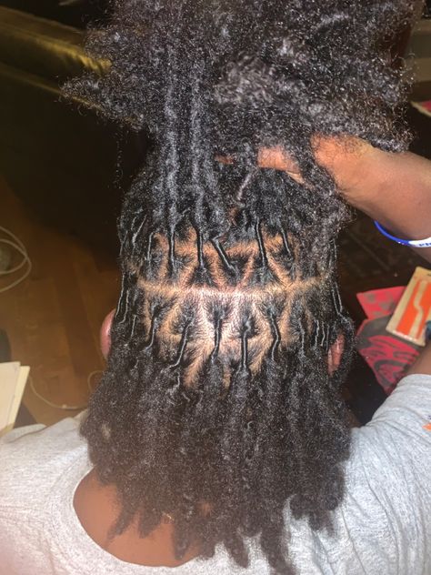 Two Strand Twist Starter Locs Triangle Parts, Fluffy Starter Locs, Triangle Locs Parts, Locs On Real Hair, Triangle Part Starter Locs, Diamond Part Starter Locs, Starter Loc Parts, Two Strand Starter Locs Styles, Medium Two Strand Twist Starter Locs