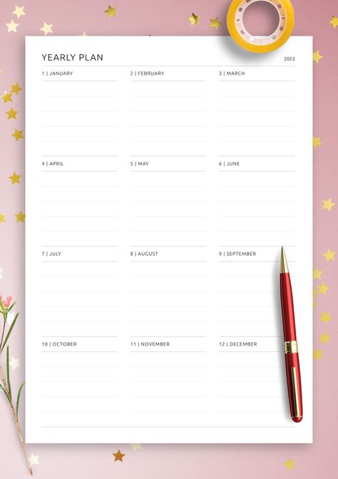 Annual Planning Template, Motivational Qoute, Year Planning, Annual Planning, Annual Review, Positive News, Manage Your Time, Planner Spread, Year Plan