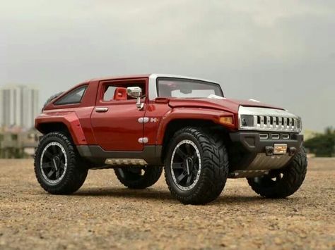 Hummer H2x concept car Hummer Hx, New Hummer, Mobil Off Road, Hummer Truck, Jeep Concept, Hummer Cars, Hummer H1, Hummer H3, Vw Vintage