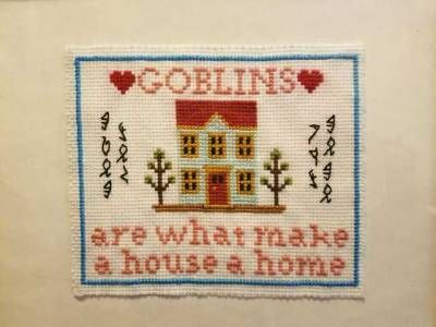 Fraggle Rock, Goblin Core, Anne With An E, A Cross, A House, Cross Stitch Pattern, Cross Stitch Embroidery, Small House, Dungeons And Dragons