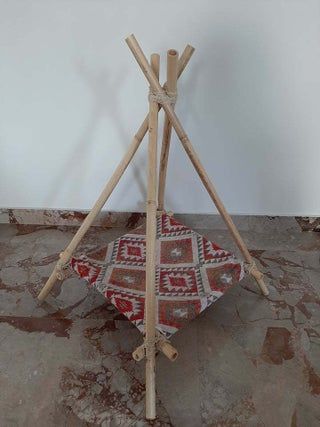 Pet Tent Diy, Diy Bunny Teepee, Diy Cat Teepee, Diy Cat Tent, Diy Tipi, Cat Teepee, Cat Exercise Wheel, Diy Cat Bed, Diy Teepee