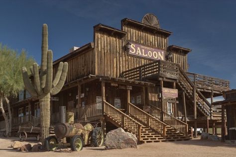 Ghost Towns Usa, Goldfield Ghost Town, Arizona Ghost Towns, Old Western Towns, Old West Town, Western Saloon, Abandoned Town, Old Western, Apache Junction