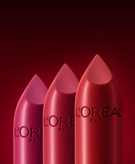 Still Life Photographers | Product Photography London | Lux — L'Oréal Paris Lipstick | Product Photography Loreal Paris Makeup, Chanel Lipstick, Photography London, Cosmetics Photography, Beauty Products Photography, Still Life Photographers, Lipstick Collection, Beauty Shots, Cosmetic Skin Care