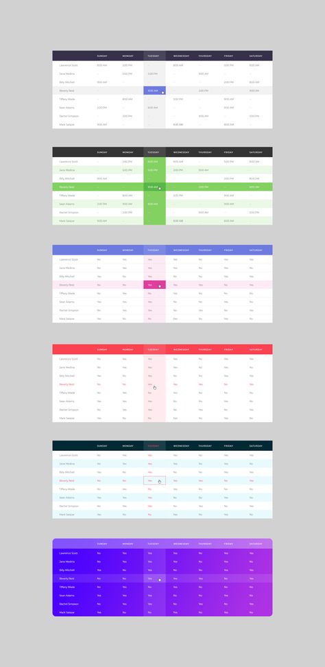 Top 25 Simple CSS3 & HTML Table Templates And Examples 2018 - Colorlib Table Layout Design Data, Tabulation Design, Spreadsheet Design Ideas, Website Table Design, Table Excel Design, Excel Design Layout, Content Table Design, Excel Design Ideas, Excel Table Design Layout