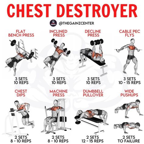 Chest And Arm Workout, Arm Workout Men, Chest And Tricep Workout, Chest Workout Women, Arm Training, Chest Workout For Men, Chest Workout Routine, Workout Men, Workout Man