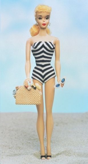 Original 1958 Barbie. Original Barbie Doll, Fritz Lang, Im A Barbie Girl, Barbie Style, Barbie Vintage, Bob Mackie, Barbie I, Jeremy Scott, Vintage Barbie Dolls