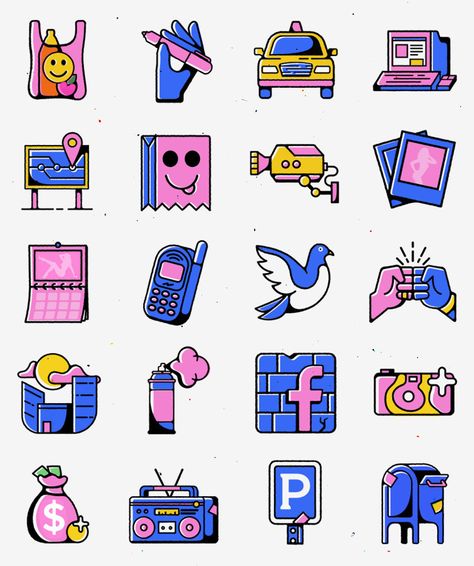 Jimmy Simpson, Cv Inspiration, App Icon Aesthetic, Icon Design Inspiration, Flat Design Icons, Info Graphics, Design Fields, Best Icons, Custom Icons