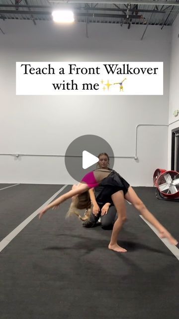 Rosie | Teach a Front Walkover with me! ✨voiceover version✨
•
•
•
•
•
•
•
#tumbling #Gymnastics #Dancer #Dance #Gymnast #Tutorial #step #Acro... | Instagram Flips Gymnastics, Front Walkover, Tumbling Gymnastics, Sideways Initial Necklace, Dancer Workout, Gymnast, Tumbling, Cheerleading, Gymnastics