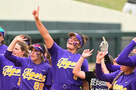 Lsu Softball, College Education, Education College, Lsu Tigers, Softball, Tigers, Education, Collage, Sports