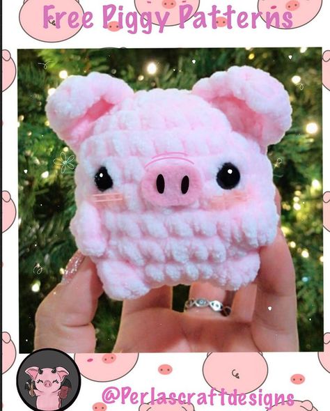 🐽Piggy’s Modifications 🐷 hope you all enjoy it as much as I do 🐷 #oinkoinkminipigs #oinkster #pigsofinstagram #patterntesterswanted… | Instagram Pig Crochet, Easy Beginner Crochet Patterns, Pig Pattern, Diy Crochet Toys, Diy Crochet Patterns, Crochet Pig, Easy Crochet Animals, Toy Diy, Crochet For Beginners Blanket