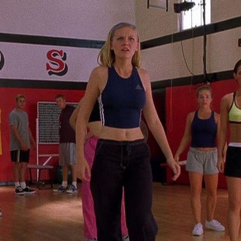 Torrance’s Outfits in Bring It On, 2000🎽 • • • #bringiton #torranceshipman #torrance #2000sfashion #2000sicon #00s #2000s #y2k #mood #vibes 2000s Movie Fashion, Bring It On 2000, 90s Movies Fashion, Chica Punk, 90’s Outfits, Mood Vibes, 2000s Fashion Trends, Outfits 2000s, 90s Inspired Outfits