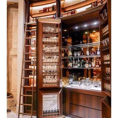 @pursuits.of.a.bon.vivant on Instagram: “the no-so-secret La Librerie bar @hoteledenrome. our #ourlipsaresealed anyway. 😉🤫 #thirstythursday #hoteleden #hoteledenrome…” Home Library Bar, Library Bar, Chateaux Interiors, Home Bar Rooms, Modern Home Bar, Home Bar Design, Whisky Bar, Secret House, Bar Interior Design