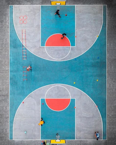 Top Down Perspective, Mermaid Pool, Basketball Courts, Sports Logo Design, Smile Food, Fun Style, On The Top, Birds Eye View, Nature Girl