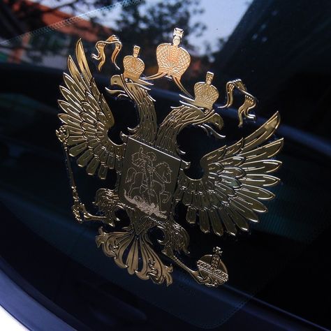 Cheap eagle decals, Buy Quality decal sticker directly from China car stickers and decals Suppliers: GOLD and SILVER Coat of arms of Russia car body metal sticker Russian Eagle Decal Decoration stickers Russian Eagle, Istanbul Photography, Carbon Fiber Vinyl, Types Of Vehicle, Decoration Stickers, Wallpaper Images, Silver Coat, Phone Wallpaper Images, Car Body