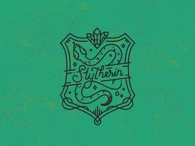 Slytherin'    Slytherins are united by their interested in status, prowess, and are mercurial like water. Slytherin Tattoo, Slytherin Wallpaper, Harry Potter Font, Hogwarts Houses Crests, Slytherin Crest, Harry Potter Friends, Food Tattoos, Petit Tattoo, Hp Harry Potter