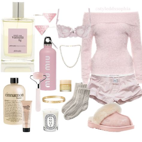 🏷️: pink pilates princess, coquette, pink aesthetic, cozy, it girl <3 Pink Pilates Princess Coquette, Comfy Winter Outfits Coquette, Hyper Feminine Aesthetic Outfits Pink, Pink Cozy Outfits, Coquette Outfit Inspo Pink, Cocette Aesthetic Outfit Pink, Pink Palates Princess Aesthetic Outfits, Pink Pjs Aesthetic, Pink Princess Outfits