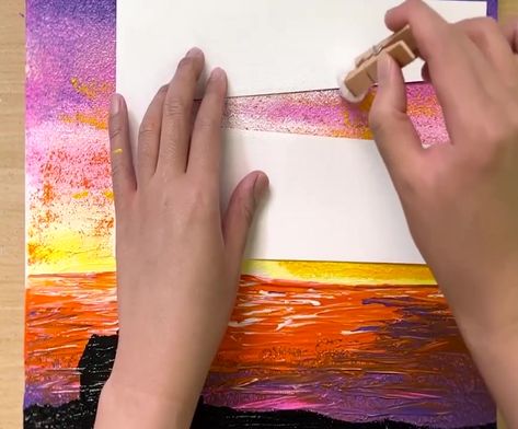 How to paint a simple lighthouse / Acrylic painting | By Painting Skills Painting Skills, Lighthouse Painting, Painting Tutorials, How To Paint, Painting Tutorial, Lighthouse, Acrylic Painting, Craft Ideas, Paint