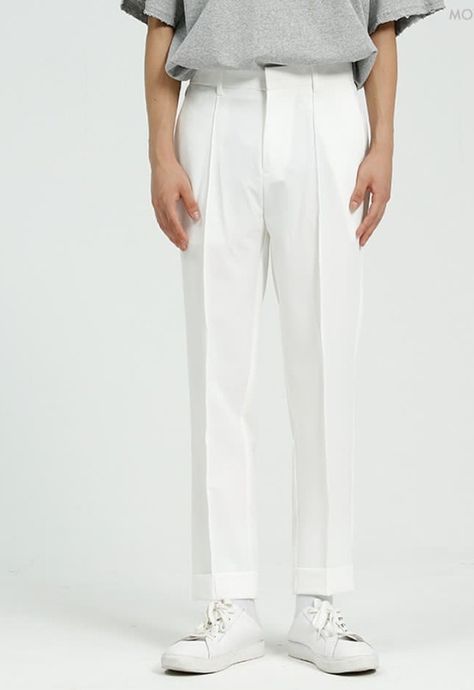 White pant
White jeans White Pants Fashion, Slacks Men, White Slacks, Jeans Outfit Men, Men Fashion Casual, White Jeans Men, Mens Slacks, Men's Outfits, Broken White