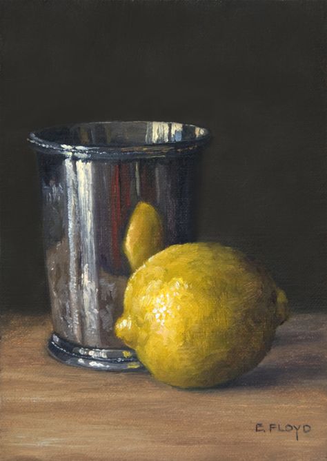 Elizabeth Floyd Painting Lemons, Robert Liberace, Men Painting, Still Life Pictures, Still Life Paintings, Still Life Fruit, Still Life Photos, Life Paintings, Production Design