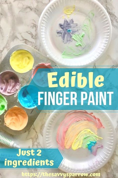 Edible Finger Paint, Fun Summer Activities For Kids, Activities For One Year Olds, Summer Activities For Toddlers, Rainy Day Activities For Kids, Rainy Day Activity, Easy Toddler Activities, Baby Play Activities, Finger Paint