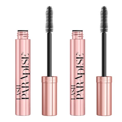 Voluptuous Volume, Intense Length, Feathery Soft Full Lashes, No Flaking, No Smudging, No Clumping, Mystic Black, 0.25 Fl Oz (Pack of 2). Affiliate #mascara #makeup #glow Mascara Loreal, Lash Paradise Mascara, Paradise Mascara, Full Eyelashes, Smudge Proof Eyeliner, Voluminous Mascara, Paris Makeup, Lash Paradise, Loreal Paris Infallible