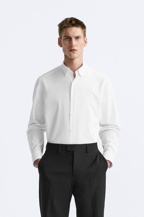 Men's Shirts | ZARA United States Cargo Shirts, Trench Jacket, Shirt Blouses Tops, Cardigan Sweater Dress, Blazer Vest, Photoshoot Outfits, Slim Fit Shirt, Mens Accessories Fashion, Shirt Jacket