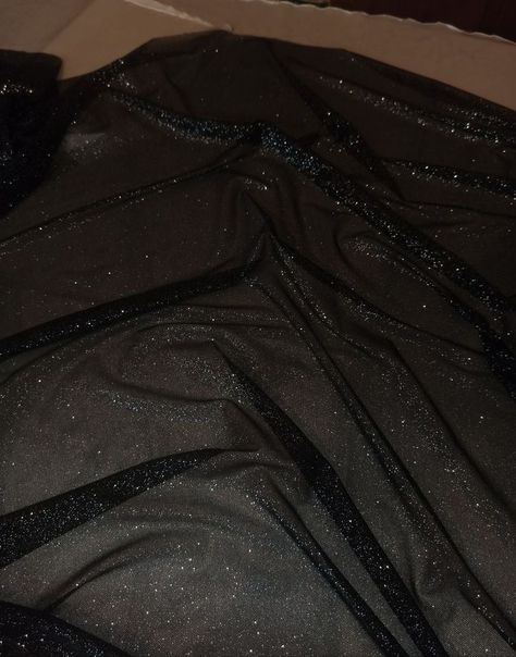 Glitter Fabric Texture, Tulle Fabric Texture, Tulle Clothes, Star Shawl, Black Tulle Dress, Rhinestone Fabric, Black Lace Fabric, Black Color Palette, Prom 2023