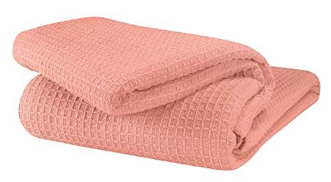 Glamburg 100% Cotton Thermal Blanket, Breathable Bed Blanket Twin Size, Soft Waffle Blanket, Twin Blanket, All Season... Thermal Blanket, Waffle Blanket, Lightweight Bedding, Queen Blanket, Cotton Throw Blanket, Twin Blanket, Cotton Blanket, Beautiful Blankets, Waffle Weave