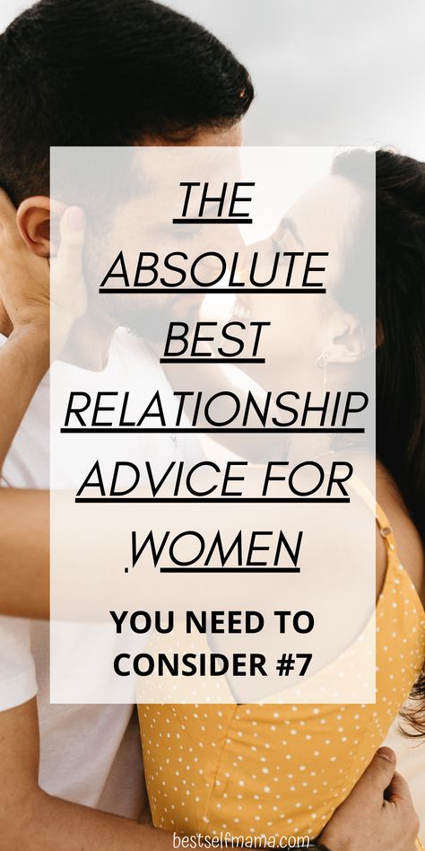 This relationship advice for women is too good to miss! Check out this advice that is sure to help you build a happier and healthier relationship. Everyone needs to read #7! #relationshipadvice #relationship #marriage #marriagegoals #marriedlife Dating A Married Man, Relationship Advice For Women, Healthier Relationship, Advice For Women, Best Marriage Advice, What Men Want, Best Relationship Advice, Marriage Goals, Long Lasting Relationship