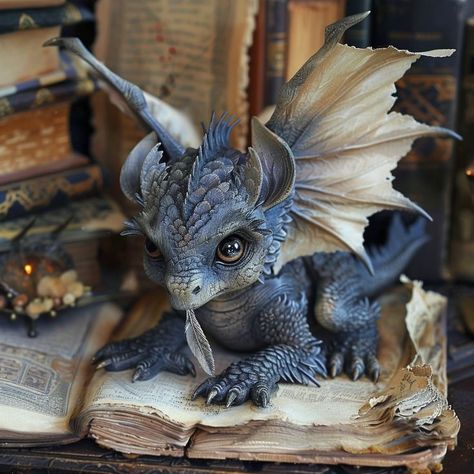 Mythical Creatures Fantasy, Dragon Artwork Fantasy, Fairy Dragon, Dragon Sculpture, Beautiful Dragon, Cute Fantasy Creatures, Dragon Lover, Dragon Pictures, Little Dragon