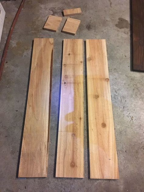 Building Planter Boxes, Cedar Fence Boards, Wooden Flower Boxes, Cedar Fence Pickets, Window Boxes Diy, Planter Box Plans, Basket Makeover, Fence Pickets, Porch Planters