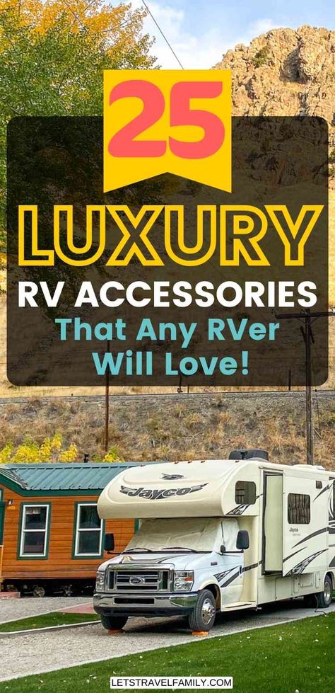 Rv Kitchen Ideas, Rv Accessories Gadgets, Camping Accessories Gadgets, Rv Camping Accessories, Luxury Rv Resorts, Motorhome Accessories, Luxury Rv Living, Rv Upgrades, Luxury Campers