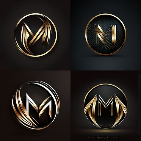 round logo luxury minimal modern black gold and white logo with morphic fields symbol with M M vector, 8k Black And Gold Logo Design Ideas, Gold Logo Design Ideas, Morphic Fields, Gold Logo Branding, Design Black Gold, Gold Logo Design, Black Interior Design, Logo Luxury, Round Logo