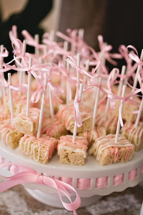 Tutu Baby Shower, Baby Shower Snacks, Babyshower Party, Shower Desserts, Marshmallow Pops, Pink Chocolate, Fiesta Baby Shower, Gold Baby Showers, Shower Food