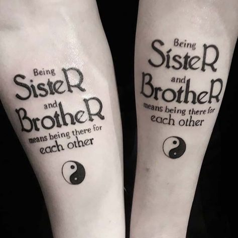 Brother Sister Tattoo For 3 Sibling, Big Sis Lil Bro Tattoos, Tattoo For Siblings Ideas, Sibling Tattoos Unique, Four Sister Tattoos, Tattoos With Siblings, 3 Sibling Tattoos 2 Sisters 1 Brother, Tattoo Ideas For Brother And Sister, Brother And Sister Tattoo Ideas Matching Tat